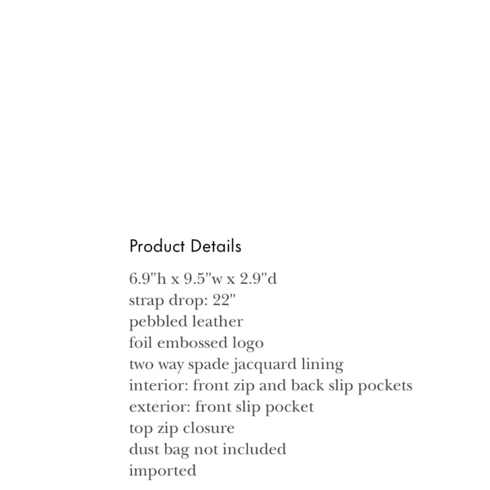 ♠️NEW KATE SPADE ♠️ Monica crossbody viola flower purse - Picture 7 of 9